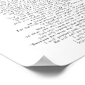 Psalm 91 Scripture Burgundy Blush Floral Poster (Hoek)