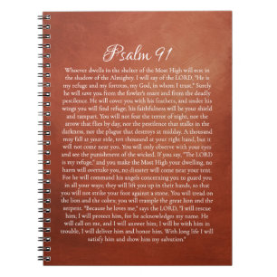 Psalm 91 voor Bescherming Notitieboek