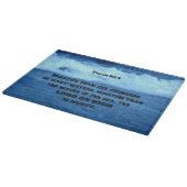 Psalm 93:4 Machtiger dan de donders van vele.... Snijplank (Hoek)