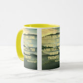 Psalm 94:3 KJV Bijbelvers Pic Two-Tone Mok (Voorkant links)