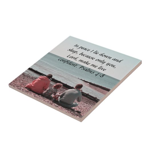 Psalm biblical quotes tegeltje (Zijkant)