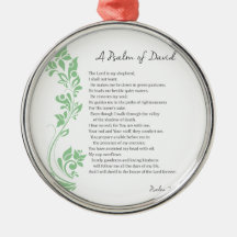 Psalm van David De Heer is mijn Shepherd Bible Ver
