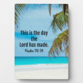 Psalmen 118:24, Dit is de dag...  Fotoplaat (voorkant)