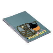 Psalmen — Witte gerompte Shama Notitieboek (Rechterzijde)