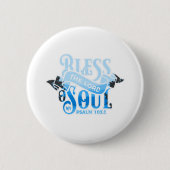 Psalms 103 Christelijk ontwerp Ronde Button 5,7 Cm (Voorkant)