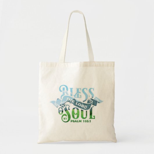 Psalms 103 Christelijk ontwerp Tote Bag (Voorkant)