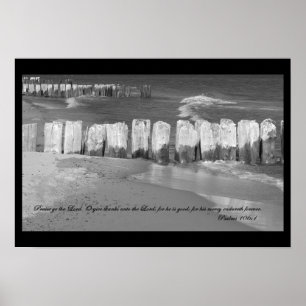 Psalms 106:1-Poster Poster