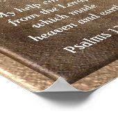 Psalms 121:1-2 ~Lift up mine eyes~ Art print (Hoek)