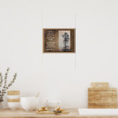 Psalms 121:1-2 ~Lift up mine eyes~ Art print (Keuken)