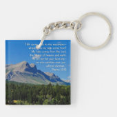 Psalms 121:1-3 sleutelhanger (Achterkant)