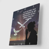 Psalms 138:3    vierkante klok (Hoek)