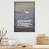 Psalms 139: 17-18 afdrukken poster (Keuken)