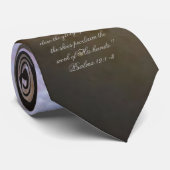 Psalms 19 Inspirerend Stropdas (Opgerold)