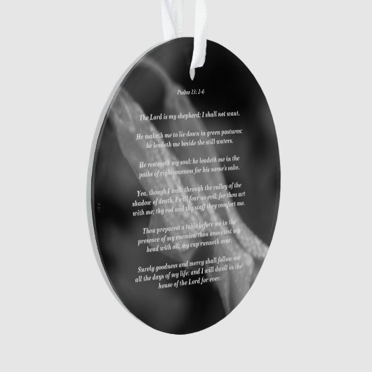 Psalms 23: 1-6 (devant)