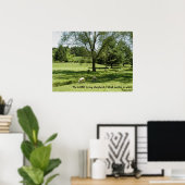 Psalms 23:1 poster (Thuiskantoor)