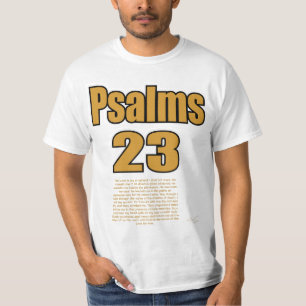 Psalms 23 t-shirt
