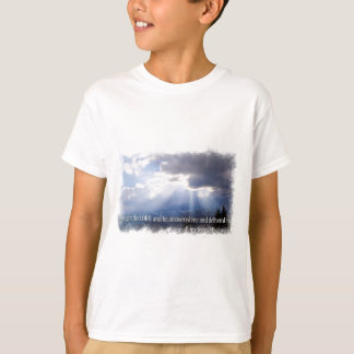 Psalms 34:4 op licht t-shirt