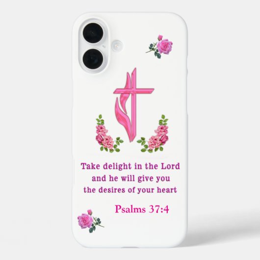 Psalms 37:4 Case-Mate iPhone case (Achterkant)