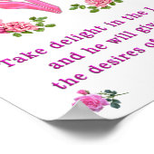 Psalms 37:4 poster (Hoek)