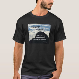 Psalms 40:1.2 Ik wachtte geduldig op de Heer... T-shirt