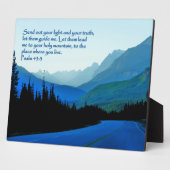 Psalms 43:3 Inspirerend Fotoplaat (Zijkant)