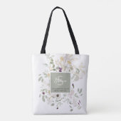 Psalms 46:5 God is in haar wilde bloem Draagtas (Achterkant)