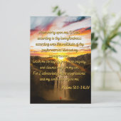 Psalms 51:1-3 Bijbel Verse Scripture Flatgroet Kaart (Staand voorkant)