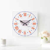 Psalms 71:21 KJV Bijbel Verse II Romeins Numeriek Vierkante Klok (Huis)