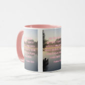 Psalms 71:23 KJV Bijbelverse Pic Two-Tone Mok (Voorkant links)