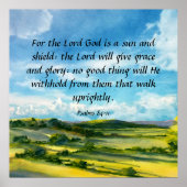 Psalms 84:11 poster (Voorkant)