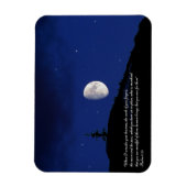 Psalms 8:3,4 Inspirerend voor scripts Magneet (Verticaal)