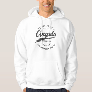 Psalms 91:11 Mannen Christelijke kleding Hoodie