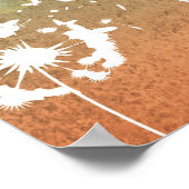 Psalms Bible Verse Phoogte en Honor Poster (Hoek)