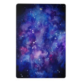 Psalms Bijbelverse Galaxy Waterverf Christelijk Mini Klembord (Achterkant)