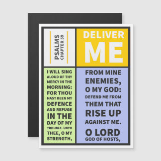 Psalms hoofdstuk 59 magnetische uitnodiging