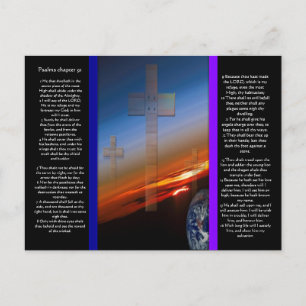 Psalms hoofdstuk 91 Briefkaart