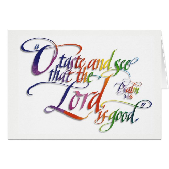 Psalms-kaart (Voorkant Horizontaal)