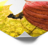 Psaume 104 Poster chrétien ou imprimer Feuilles d' (Coin)