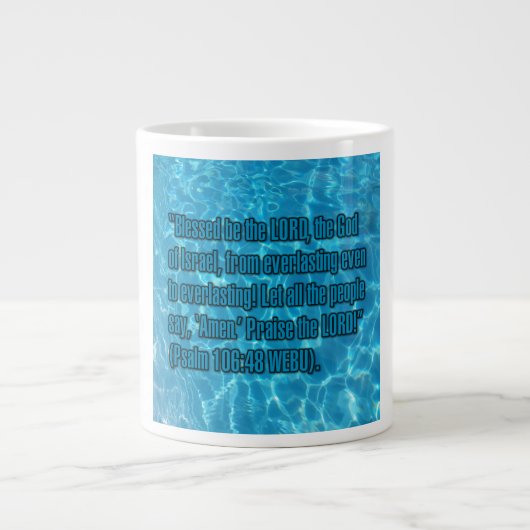 Psaume 106:48 WEBU Mug (Devant)