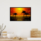 Psaume 113:3 Poster (Cuisine)