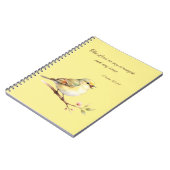 Psaume 118:14 Cahier Yellow Bird (Côté gauche)