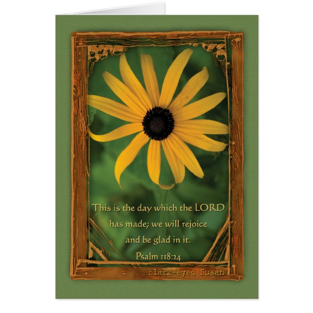 Psaume 118:24 C'est le jour (Devant)