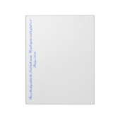 Psaume 118:24 Grand bloc-notes (Tourné)