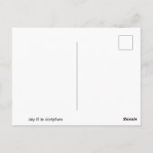 Psaume 118 Écriture Verse Carte postale (Dos)