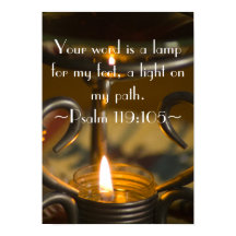 Psaume 119:105 Poster
