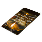 Psaume 119:105 Premium Magnet (Côté Gauche)