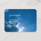 Psaume 121 ; 1-2 - Carte de visite chrétien (Dos)