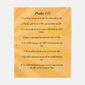 Psaume 121 couverture en toison (Devant)