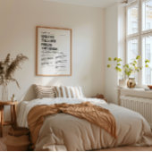 Psaume 127 Impression chrétienne minimaliste