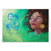 Psaume 128 Carte pour notes (Devant Horizontal)